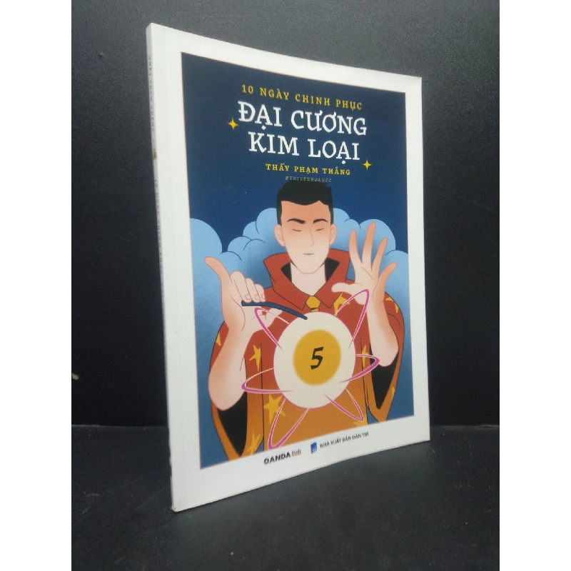 10 ngày chinh phục đại cương kim loại tập 5 mới 90% bẩn bìa 2023 HCM2705 Thầy Phạm Thắng SÁCH GIÁO TRÌNH, CHUYÊN MÔN 914604