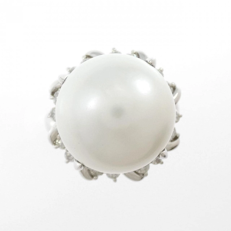 Nhẫn ngọc trai trắng PT900 15.2mm - Hàng hiệu Authentic 851642