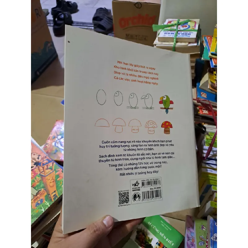 Học vẽ bằng hình cơ bản - Curto - 2023 mới 80% có vết ẫm nhẹ - KỸ NĂNG - HCM0111 629743