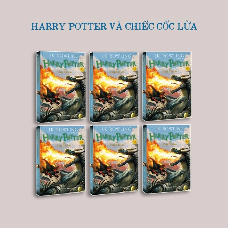 Harry Potter - Tập 4 - Khổ Nhỏ (Bộ 6 Cuốn) - J. K. Rowling (Mới 100%) Huyền bí, giả tưởng, kinh dị, NXB Trẻ - SÁCH ĐẠI HỌC 482656