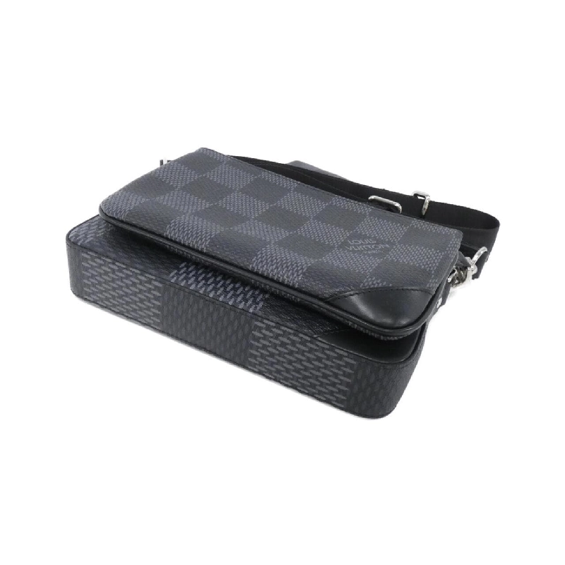 Túi đeo chéo Louis Vuitton Damier Graphite 3D Trio Messenger N50017 - Hàng hiệu Chính hãng 768052