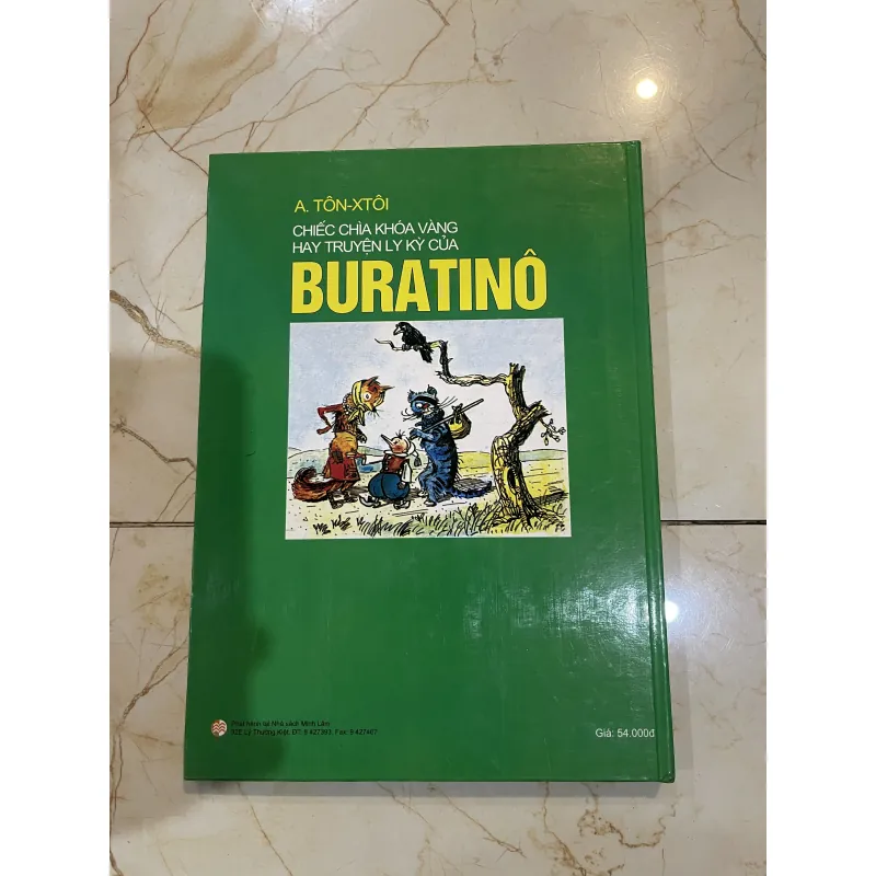 Chiếc chìa khóa vàng hay truyện ly kỳ của Buratino - A.Tôn-xtôi 748604