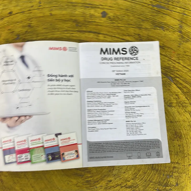 MIMS DRUG REFERENCE CONCISE PRESCRIBING INFORMATION VIETNAM-ISSUE 2 AUG 2020 719655