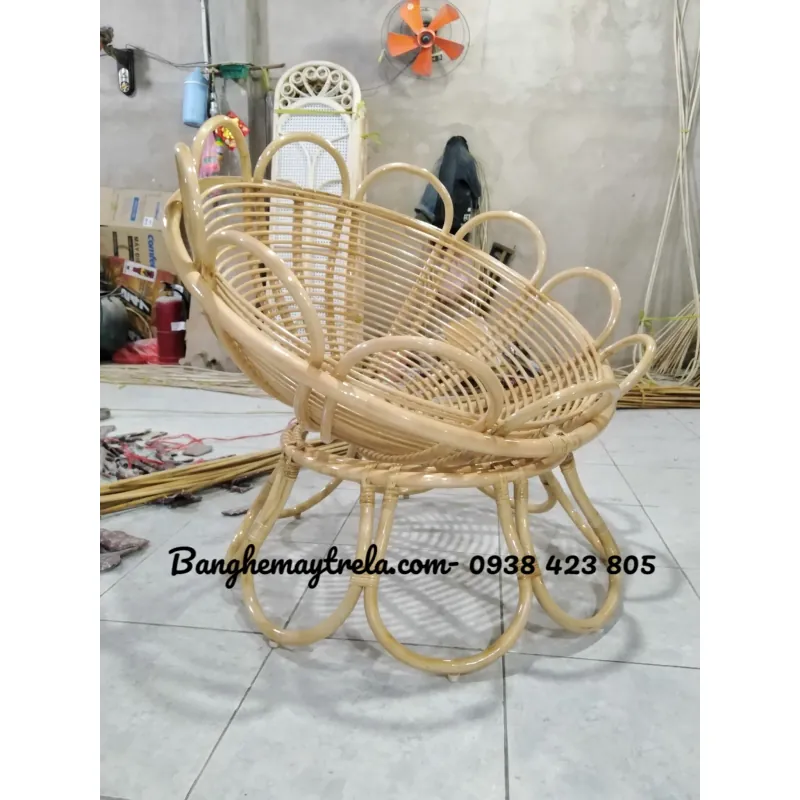 Ghế mây hoa papasan 720825