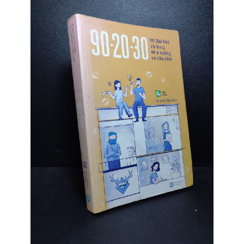 90-20-30 90 bài học vỡ lòng về ý tưởng và câu chữ hình Vĩnh Sơn 2019 mới 80% ố nhẹ hcm1910 32543