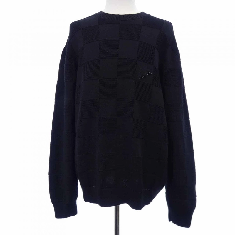 Louis Vuitton LOUIS VUITTON Đồ len Damier Stitch Crew Neck HNN41WTBY - Hàng hiệu Chính hãng 884901