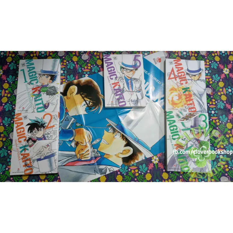 175K/bộ - Magic Kaito (Treasured Edition - Tặng Kèm Poster) trọn bộ 750497