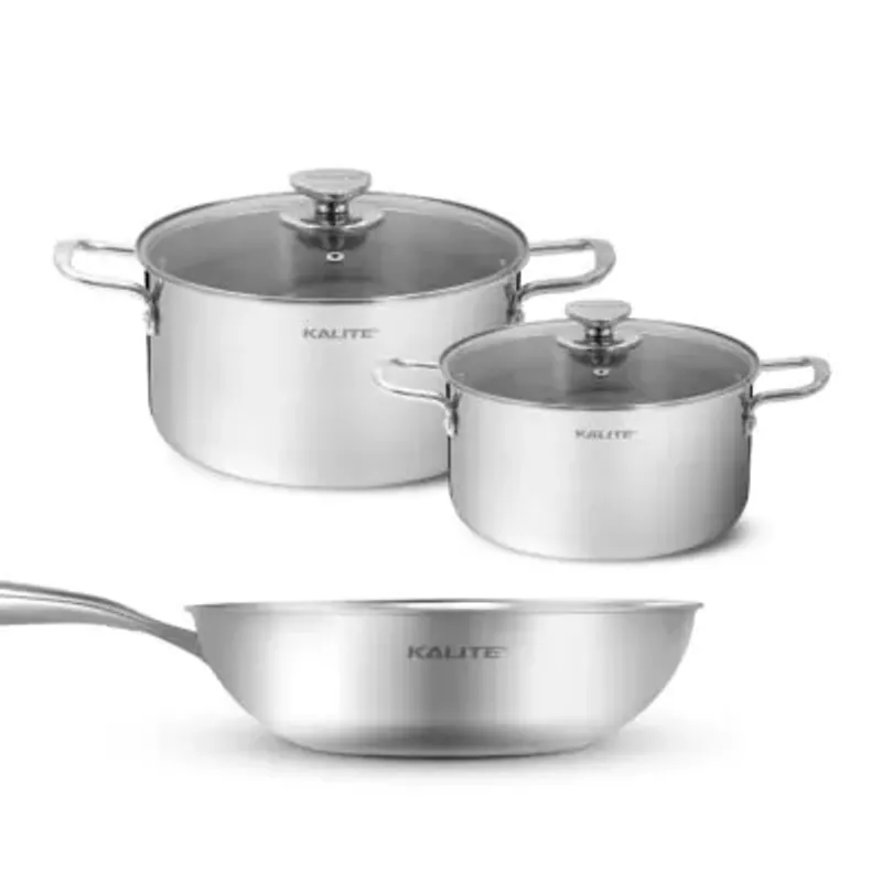 Bộ nồi chảo KALITE ECO TRIO 706220