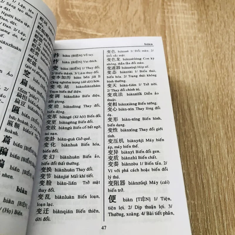 TỪ ĐIỂN HÁN VIỆT  1004686