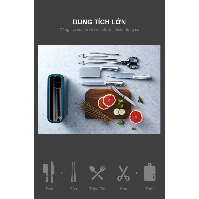 Máy khử khuẩn dao kéo KALITE KL-200 công nghệ chiếu UV 931564