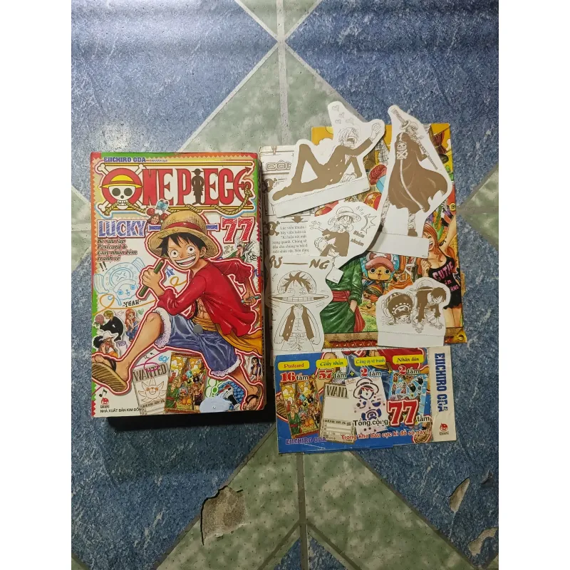 Combo One Piece 109 tập + One Piece Lucky 77 1006779