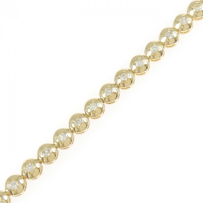 K18YG Vòng tay kim cương 1.00CT - Hàng hiệu Chính hãng 872220