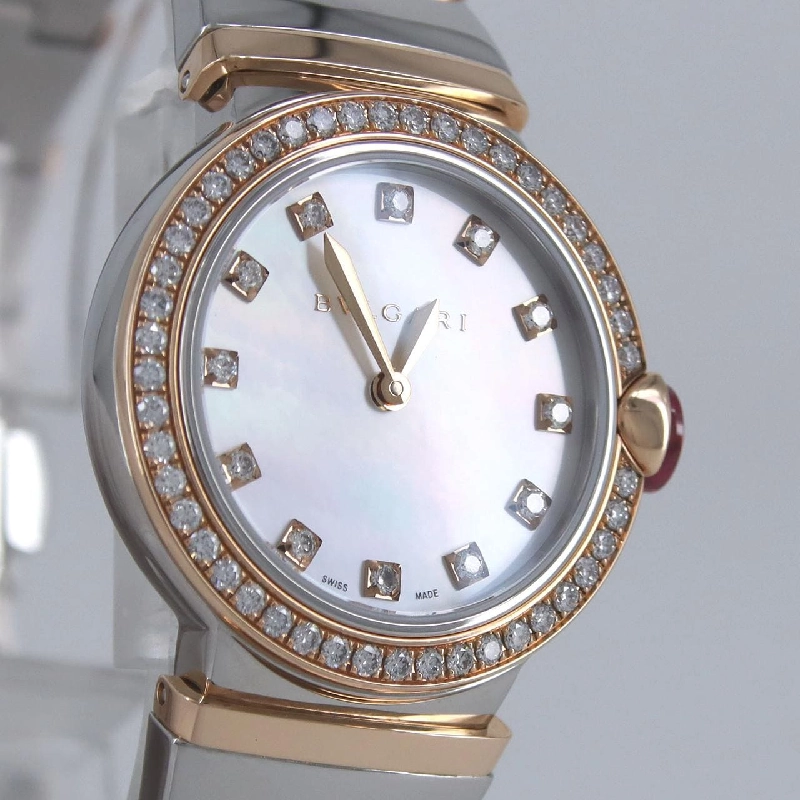 Bulgari Lucea PG Combo/D･12P LUP28SG/LU28WSPGDSPG/12 SSxPG Quartz - Hàng hiệu Chính hãng 882618