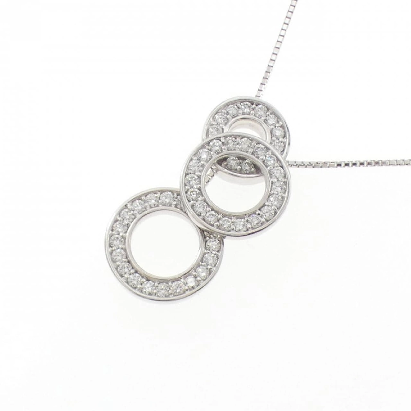 K18WG Dây chuyền kim cương 1.00CT - Hàng hiệu Authentic 859313