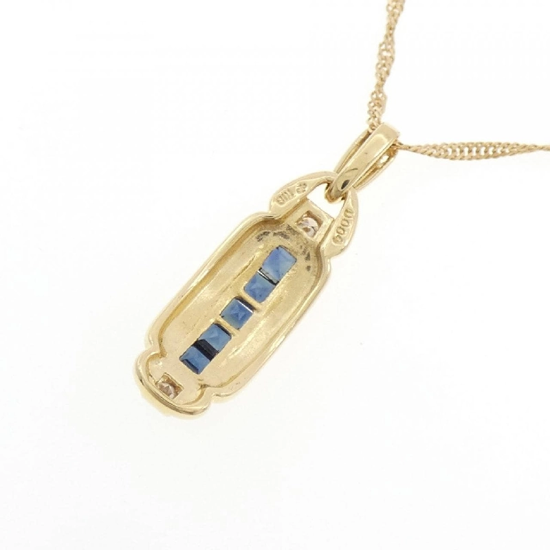 K18YG Sapphire Necklace - Hàng hiệu Authentic 856902