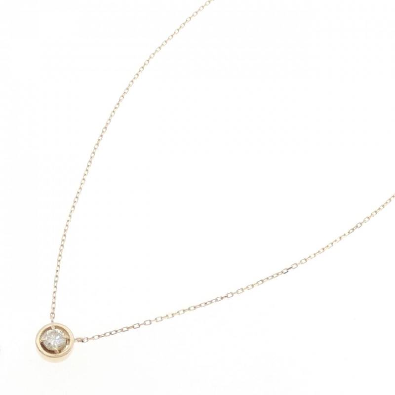 Dây chuyền kim cương K18YG 0.28CT - Hàng hiệu Chính hãng 857372