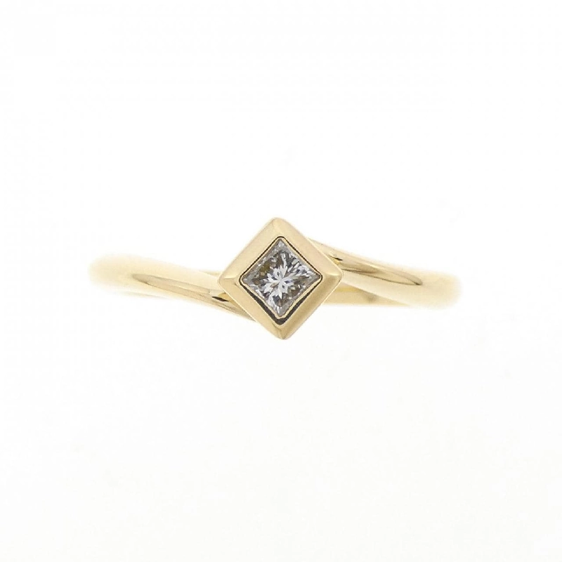 Nhẫn kim cương K18YG 0.11CT 670323