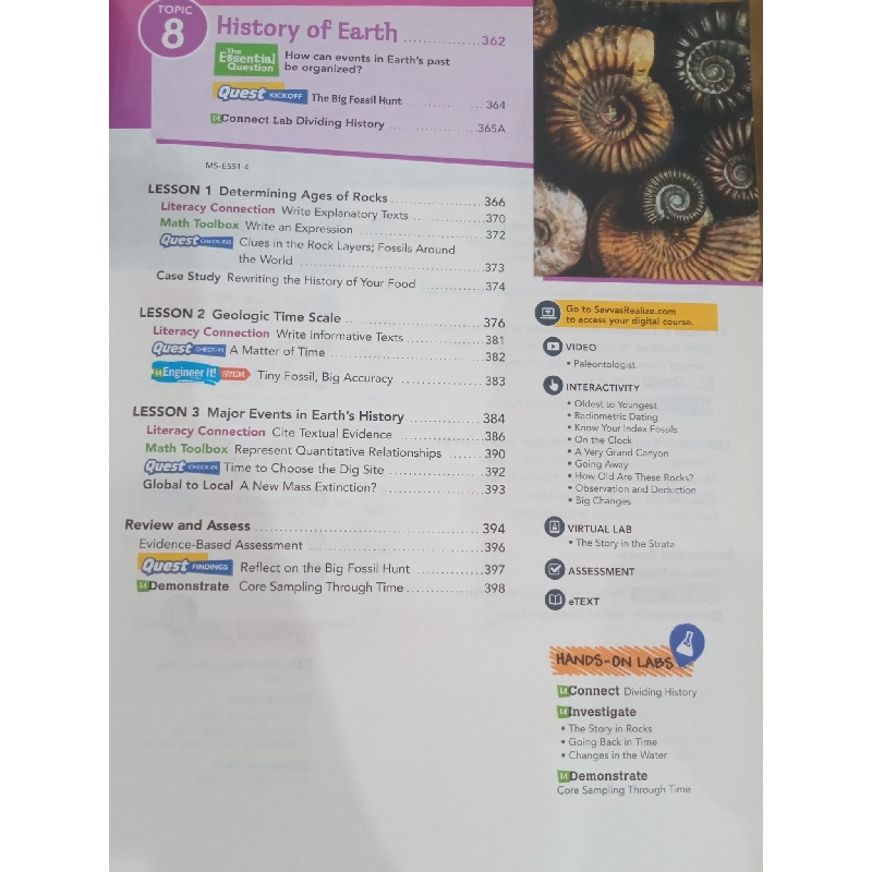 ELEVATE Science - SAVVAS 1029387