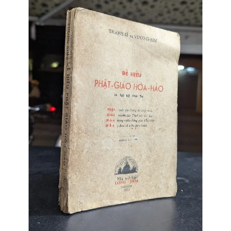 Để hiểu phật giáo hoà hảo - Thanh Sĩ và Vương Kim 727080