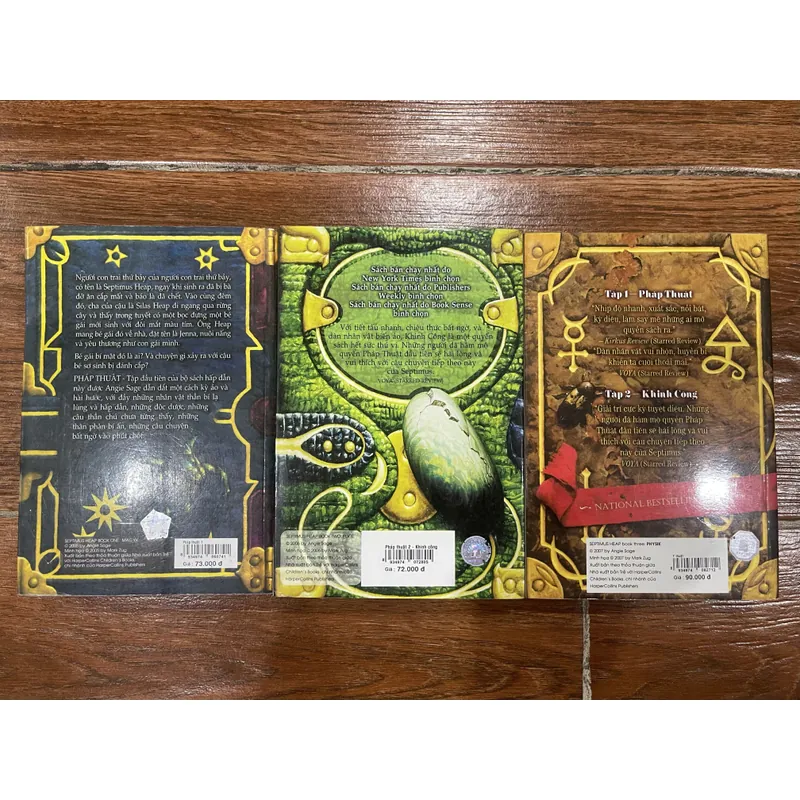 Pháp Thuật - Kinh Công - Y Thuật  Septimus Heap - Angie Sage - 3 tập (4) 596449