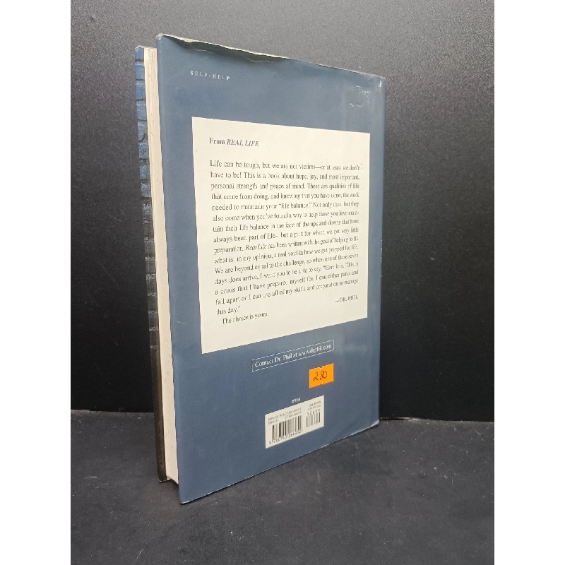 Real life Dr.Phil McGraw mới 90% bìa cứng HCM0806 ngoại văn 914542