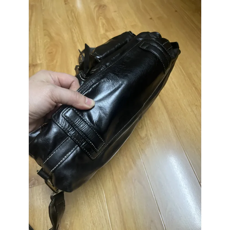 Balo nữ 31*33*9 da thật 2hand 973253