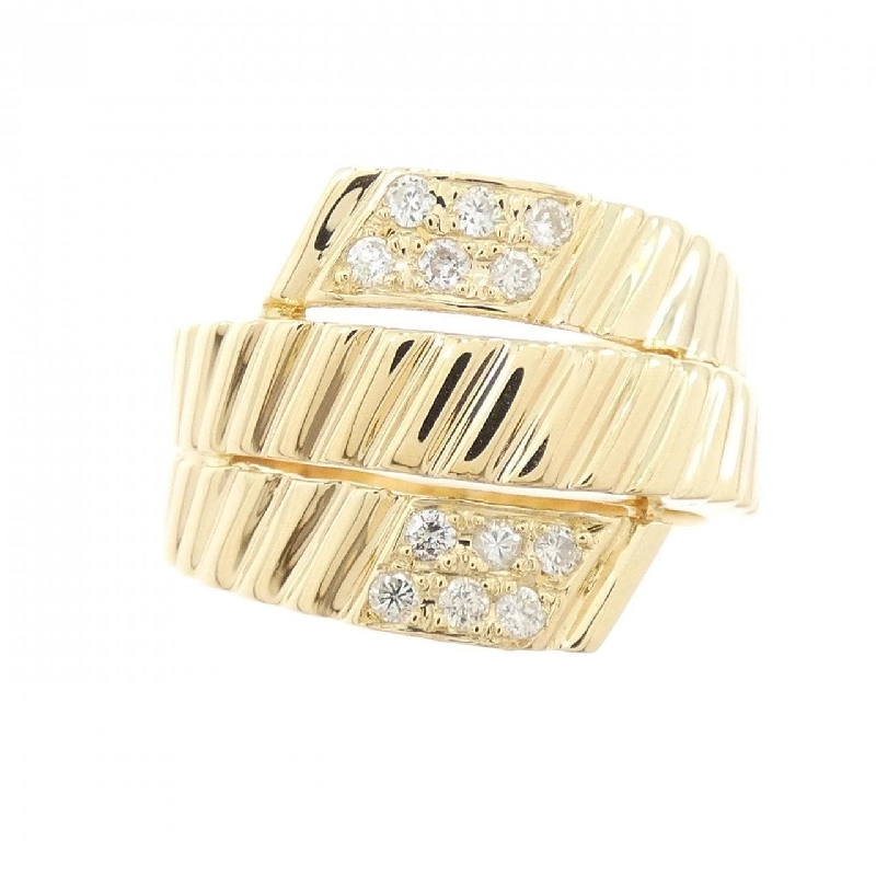 Nhẫn kim cương K18YG 0.17CT - Hàng hiệu Authentic 854108