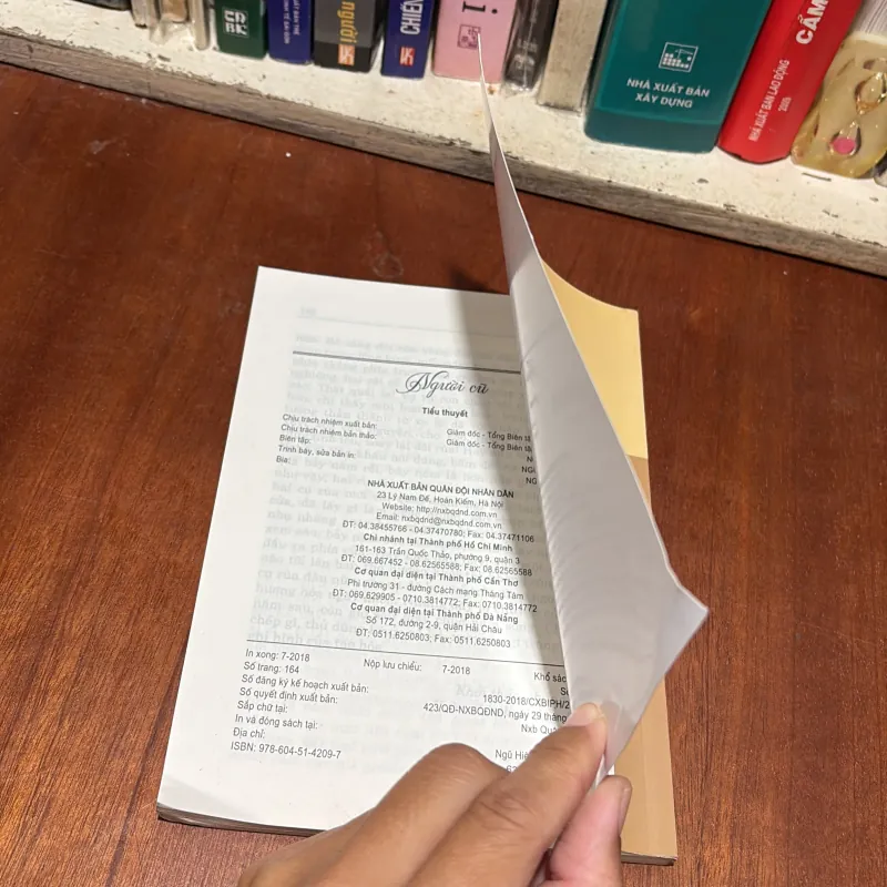 II Tiểu Thuyết: Người Cũ - Tùng Điển - 2018 785646