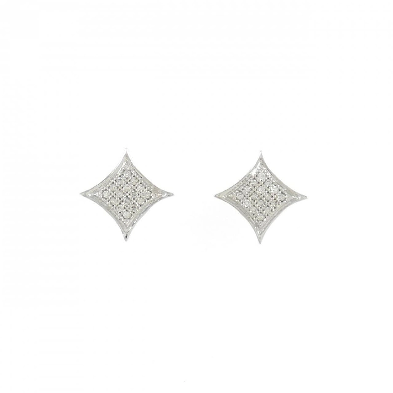 K18WG Bông tai kim cương 0.10CT - Hàng hiệu Chính hãng 865608