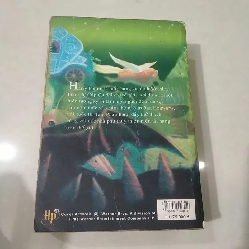 Sách Cũ - Harry Potter Và Chiếc Cốc Lửa (Tập IV) 1003472