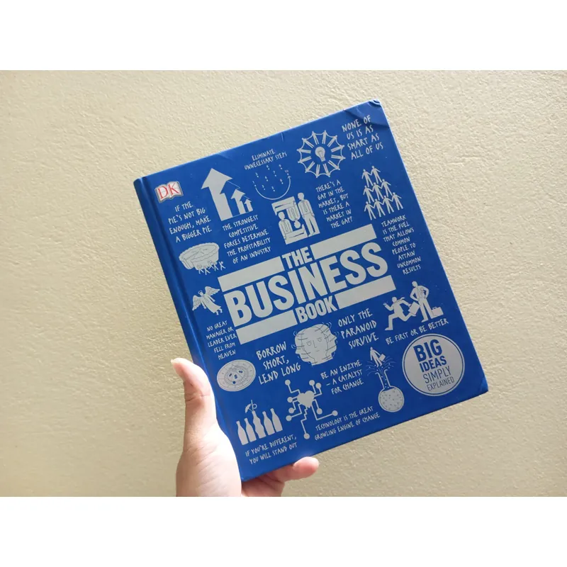 The business book DK sách Tiếng Anh, english book  719414