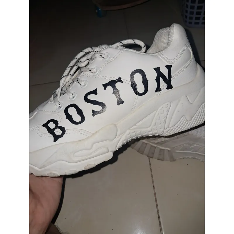 Giày MLB Chunky Boston White Black (ko phải hàng chính hãng) 697744