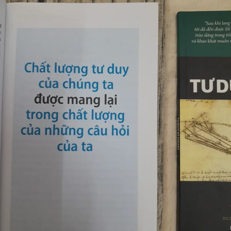 Cẩm nang Tư duy Kỹ thuật và Đặt câu hỏi bản chất (2 quyển) Richard Paul và Linda Elder 589000