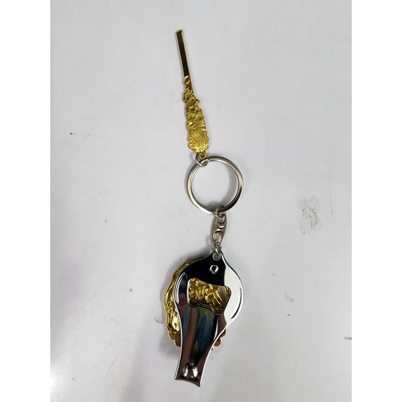 Bấm móng tay kiêm móc khóa Singapore màu vàng mới 100% 503509