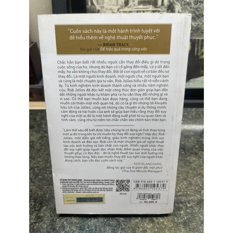 Khiến người khác thay đổi suy nghĩ Rob Jolles DEAL 720164