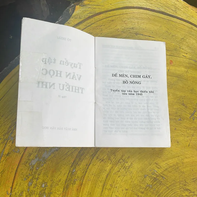 TUYỂN TẬP VĂN HỌC THIẾU NHI ( full hai tập ) TÔ HOÀI 697231