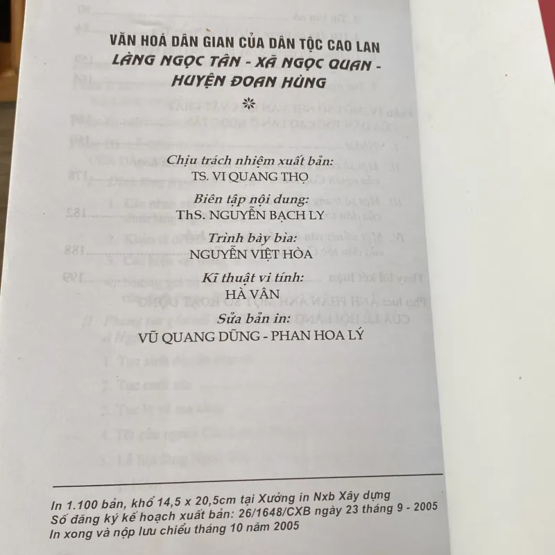 VĂN HÓA DÂN GIAN CỦA DÂN TỘC CAO LAN (XB 2005) 760357