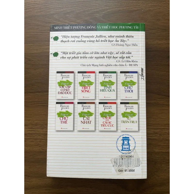 Bàn về tính hiệu quả - Francois Jullien 933672