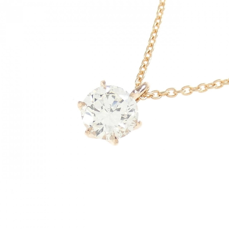 Dây chuyền kim cương K18PG 0.404CT H VS2 Tốt - Hàng hiệu Chính hãng 876064