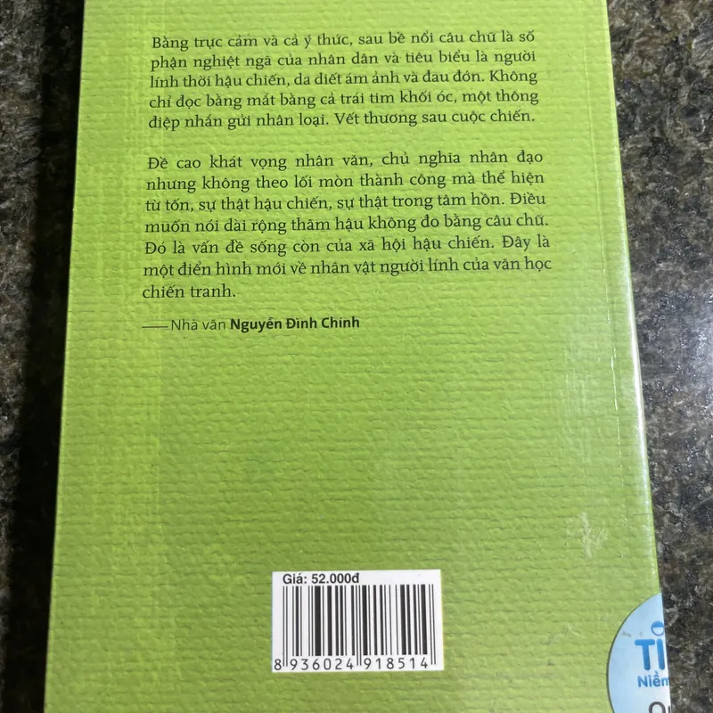 Khoảng lặng sau chiến tranh Trịnh Đình Khôi 705987