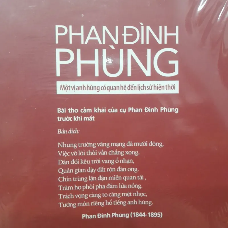 Đào Trinh Nhất - PHAN ĐÌNH PHÙNG, Một vị anh hùng có quan hệ đến lịch sử hiện thời 1030726