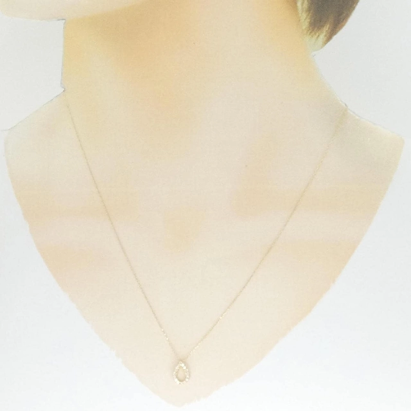 Dây chuyền kim cương K18YG 0.10CT - Hàng hiệu Chính hãng 864981