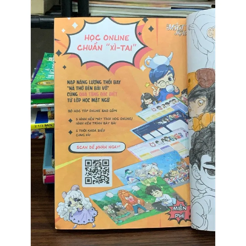 Lớp học mật ngữ tập 19- Đặc sản hoa học trò 601749