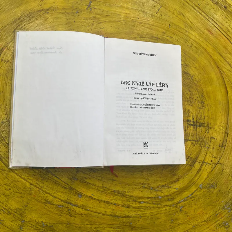 SAO KHUÊ LẤP LÁNH- NGUYỄN ĐỨC HIỀN - SONG NGỮ VIỆT - PHÁP 561978