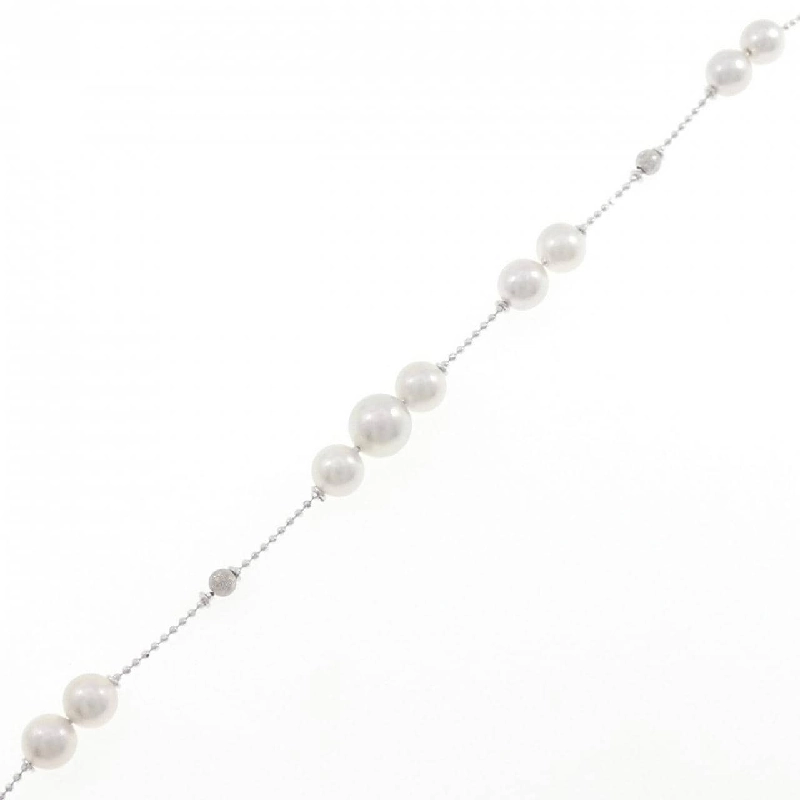 K18WG Vòng tay ngọc trai Akoya - Hàng hiệu Authentic 872297