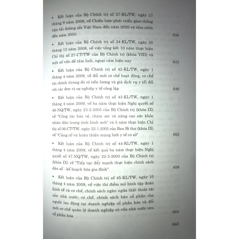 Các nghị quyết của trung ương Đảng 2005-2010 744822