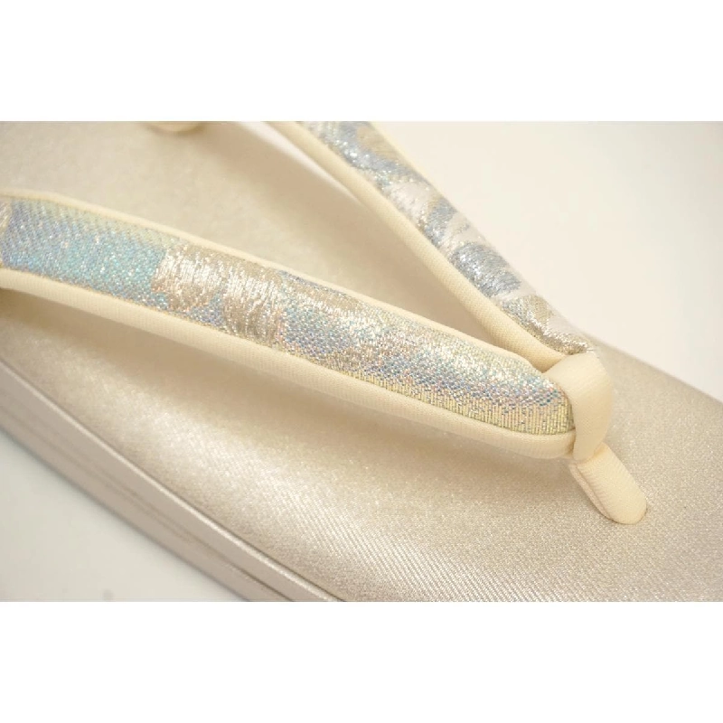 Bộ túi và dép zori màu trắng - Hàng hiệu Authentic 878244