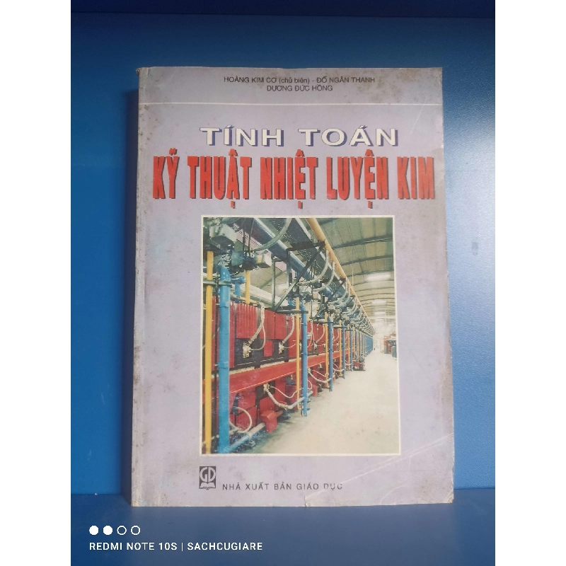 Tính toán kỹ thuật nhiệt luyện kim - Hoàng Kim Cơ 998895