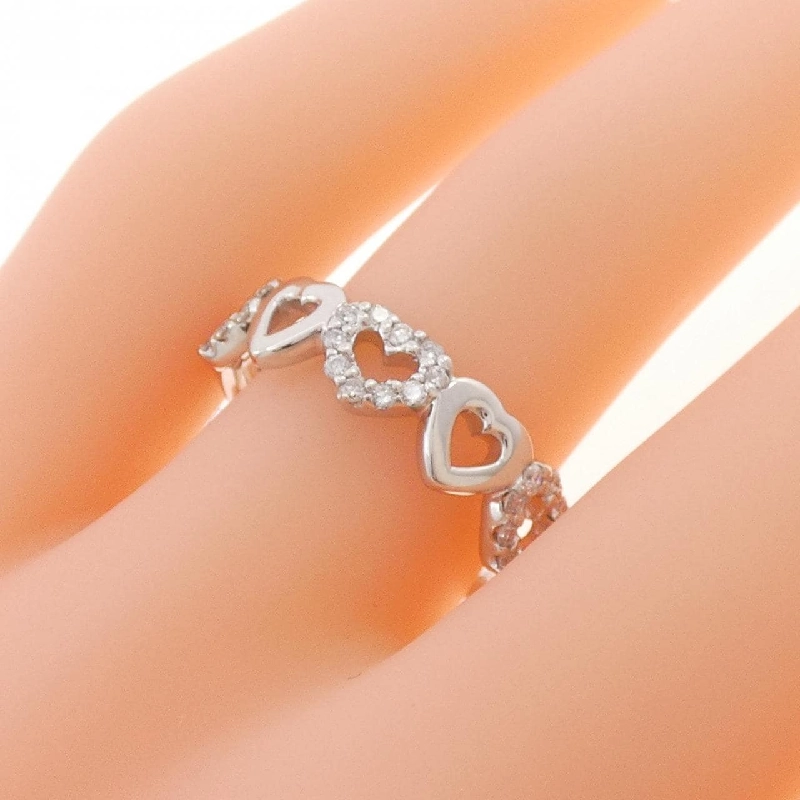 Nhẫn kim cương hình trái tim K18WG 0.25CT - Hàng hiệu chính hãng 848968