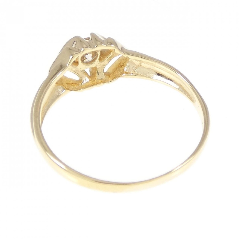 Nhẫn kim cương K18YG 0.20CT 671298